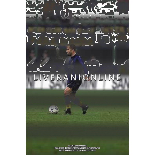 26 OTTOBRE 2000 SECONDO TURNO ANDATA INTER VITESSE COPPA UEFA NELLA FOTO LUIGI DI BIAGIO AG ALDO LIVERANI SAS