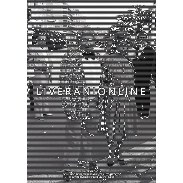 Paolo Villaggio attore, comico, scrittore, sceneggiatore e doppiatore italiano - Retrospettiva nella foto con la moglie Maura Albites a Cannes nel 1981 © Archivio / AGENZIA ALDO LIVERANI SAS 