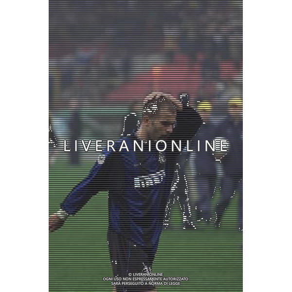 26 OTTOBRE 2000 SECONDO TURNO ANDATA INTER VITESSE COPPA UEFA NELLA FOTO LUIGI DI BIAGIO AG ALDO LIVERANI SAS