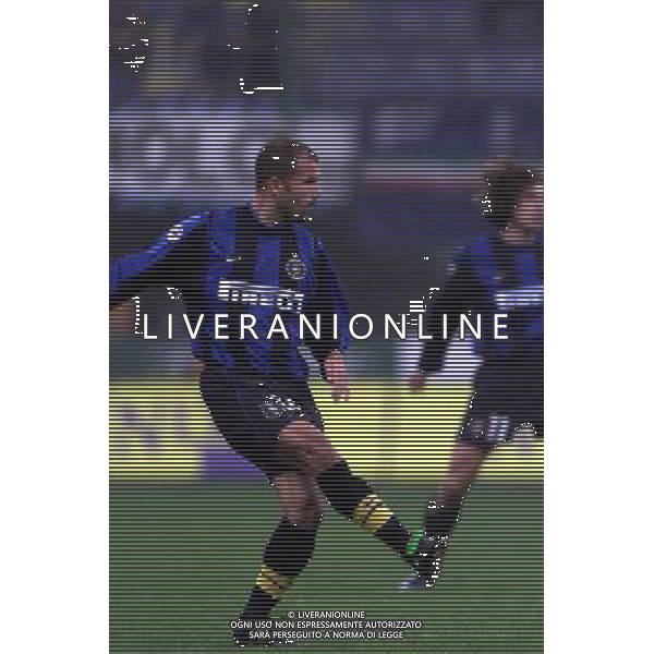 26 OTTOBRE 2000 SECONDO TURNO ANDATA INTER VITESSE COPPA UEFA NELLA FOTO LUIGI DI BIAGIO AG ALDO LIVERANI SAS