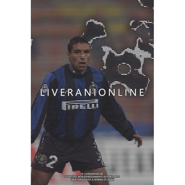 26 OTTOBRE 2000 SECONDO TURNO ANDATA INTER VITESSE COPPA UEFA NELLA FOTO IVAN CORDOBA AG ALDO LIVERANI SAS
