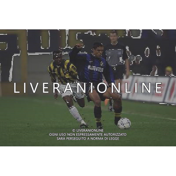 26 OTTOBRE 2000 SECONDO TURNO ANDATA INTER VITESSE COPPA UEFA NELLA FOTO IVAN CORDOBA AG ALDO LIVERANI SAS