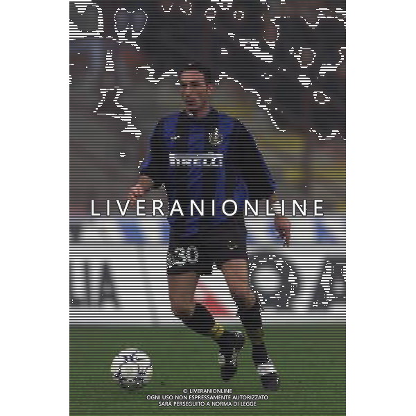 26 OTTOBRE 2000 SECONDO TURNO ANDATA INTER VITESSE COPPA UEFA NELLA FOTO BRUNO CIRILLO AG ALDO LIVERANI SAS