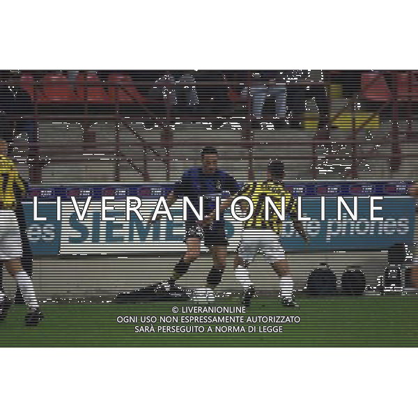 26 OTTOBRE 2000 SECONDO TURNO ANDATA INTER VITESSE COPPA UEFA NELLA FOTO BRUNO CIRILLO AG ALDO LIVERANI SAS
