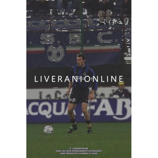 26 OTTOBRE 2000 SECONDO TURNO ANDATA INTER VITESSE COPPA UEFA NELLA FOTO LAURENT BLANC AG ALDO LIVERANI SAS