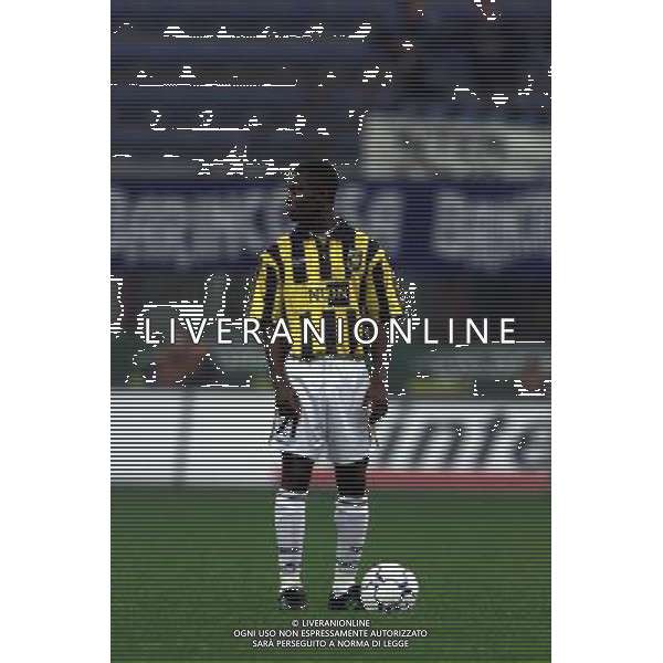 26 OTTOBRE 2000 SECONDO TURNO ANDATA INTER VITESSE COPPA UEFA NELLA FOTO MATHEW AMOAH AG ALDO LIVERANI SAS