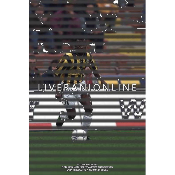 26 OTTOBRE 2000 SECONDO TURNO ANDATA INTER VITESSE COPPA UEFA NELLA FOTO MATHEW AMOAH AG ALDO LIVERANI SAS