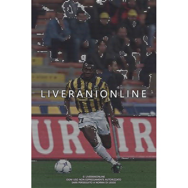 26 OTTOBRE 2000 SECONDO TURNO ANDATA INTER VITESSE COPPA UEFA NELLA FOTO MATHEW AMOAH AG ALDO LIVERANI SAS