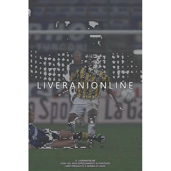 26 OTTOBRE 2000 SECONDO TURNO ANDATA INTER VITESSE COPPA UEFA NELLA FOTO MATHEW AMOAH AG ALDO LIVERANI SAS