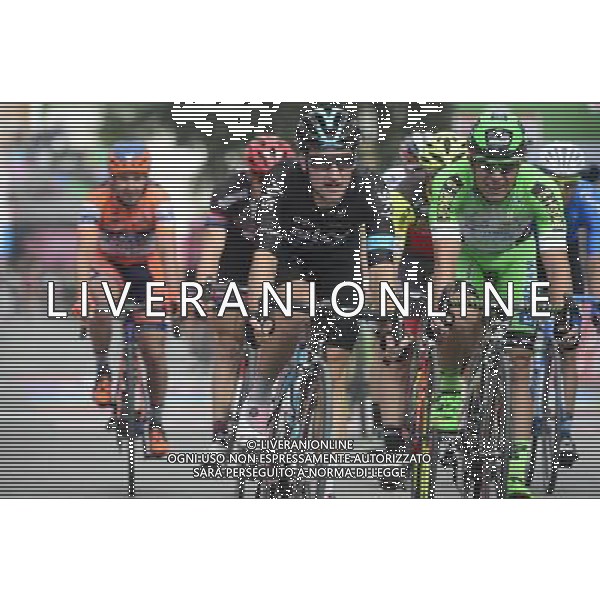 13-05-2016 Giro D\'italia; Tappa 07 Sulmona - Foligno; 2016, Team Sky; Viviani, Elia; Foligno; Â© SIROTTI / AGENZIA ALDO LIVERANI SAS 