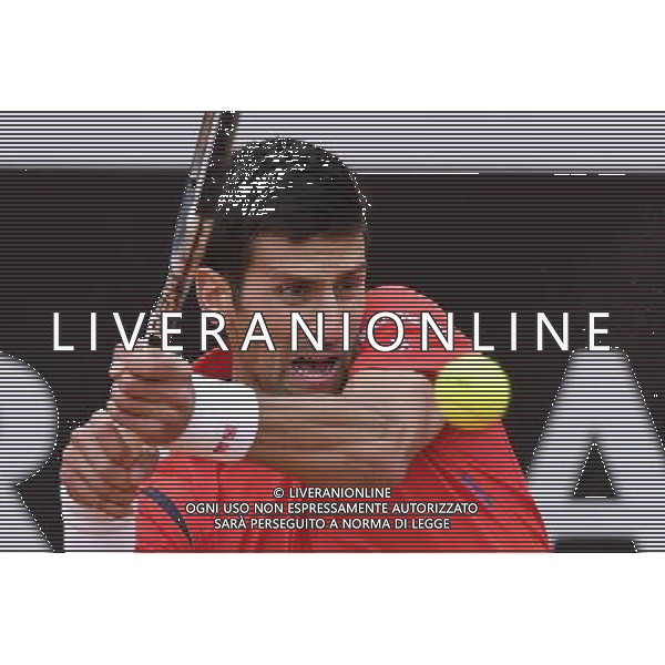 Internazionali BNL d\'Italia 2016 Roma - 13.05.2016 - Foro Italico - nella foto: Novak Djokovic /Ph. Corradetti - AGENZIA ALDO LIVERANI SAS
