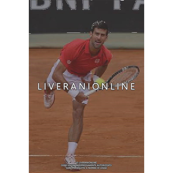 Internazionali BNL d\'Italia 2016 Roma - 13.05.2016 - Foro Italico - nella foto: Novak Djokovic /Ph. Corradetti - AGENZIA ALDO LIVERANI SAS