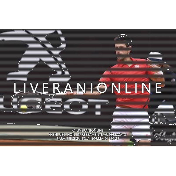 Internazionali BNL d\'Italia 2016 Roma - 13.05.2016 - Foro Italico - nella foto: Novak Djokovic /Ph. Corradetti - AGENZIA ALDO LIVERANI SAS
