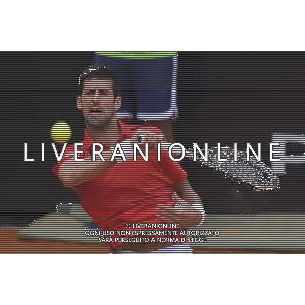 Internazionali BNL d\'Italia 2016 Roma - 13.05.2016 - Foro Italico - nella foto: Novak Djokovic /Ph. Corradetti - AGENZIA ALDO LIVERANI SAS