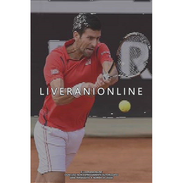 Internazionali BNL d\'Italia 2016 Roma - 13.05.2016 - Foro Italico - nella foto: Novak Djokovic /Ph. Corradetti - AGENZIA ALDO LIVERANI SAS