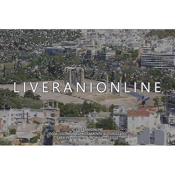 GRECIA 2001- ATENE NELLA FOTO ADRIAN GATE OLYMPIC AG ALDO LIVERANI SAS