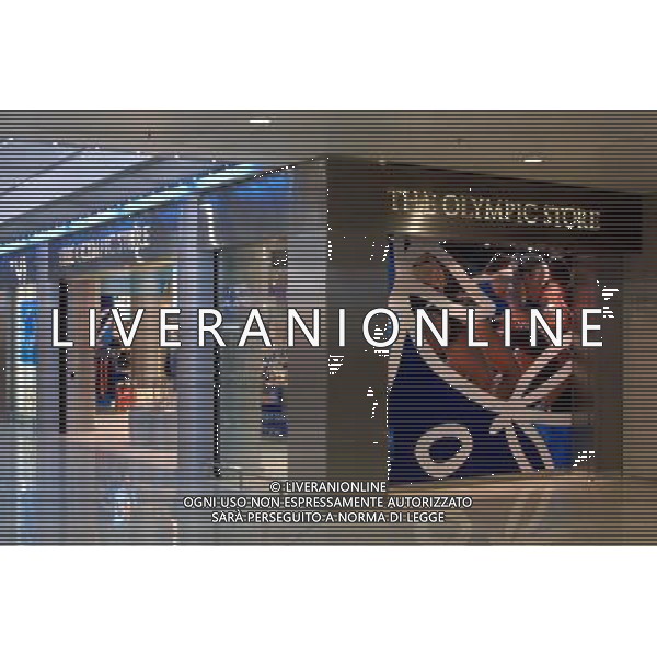 GRECIA 2001- ATENE NELLA FOTO OLYMPIC STORE AG ALDO LIVERANI SAS