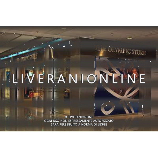 GRECIA 2001- ATENE NELLA FOTO OLYMPIC STORE AG ALDO LIVERANI SAS