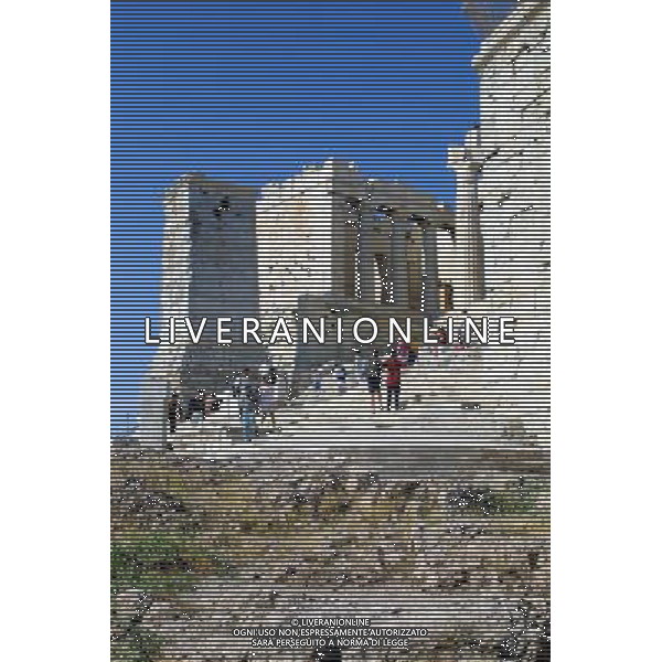 GRECIA 2001- ATENE NELLA FOTO PARTHENON AG ALDO LIVERANI SAS