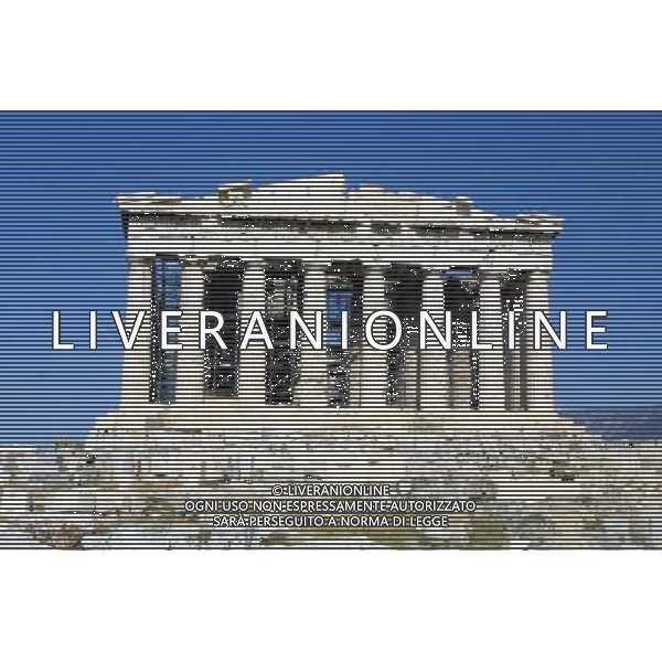 GRECIA 2001- ATENE NELLA FOTO PARTHENON AG ALDO LIVERANI SAS