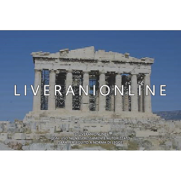 GRECIA 2001- ATENE NELLA FOTO PARTHENON AG ALDO LIVERANI SAS