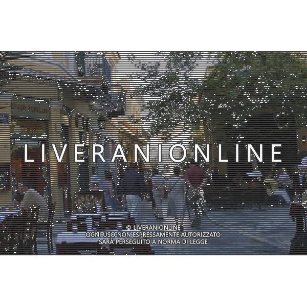 GRECIA 2001- ATENE NELLA FOTO TAVERNE BAR DI ATENE AG ALDO LIVERANI SAS