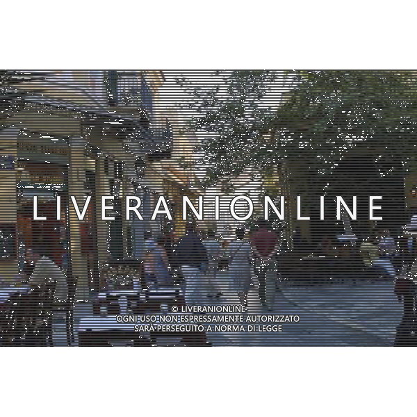 GRECIA 2001- ATENE NELLA FOTO TAVERNE BAR DI ATENE AG ALDO LIVERANI SAS