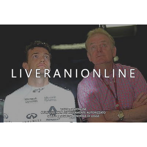 Jolyon Palmer (GBR), Renault Sport F1 Team and his father Jonathan Palmer (GBR) 14.05.2016. Formula 1 World Championship, Rd 5, Spanish Grand Prix, Barcelona, Spain, Qualifying Day. AG ALDO LIVERANI SAS ONLY ITALY