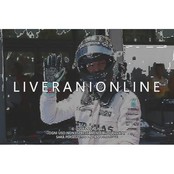 2nd place for qualifying for Nico Rosberg (GER) Mercedes AMG Petronas F1 W07. 14.05.2016. Formula 1 World Championship, Rd 5, Spanish Grand Prix, Barcelona, Spain, Qualifying Day. AG ALDO LIVERANI SAS ONLY ITALY