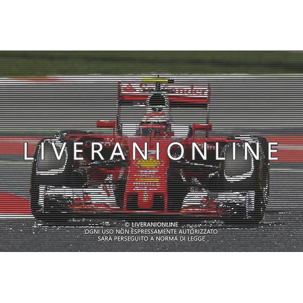 Kimi Raikkonen (FIN) Ferrari SF16-H. 14.05.2016. Formula 1 World Championship, Rd 5, Spanish Grand Prix, Barcelona, Spain, Qualifying Day. AG ALDO LIVERANI SAS ONLY ITALY