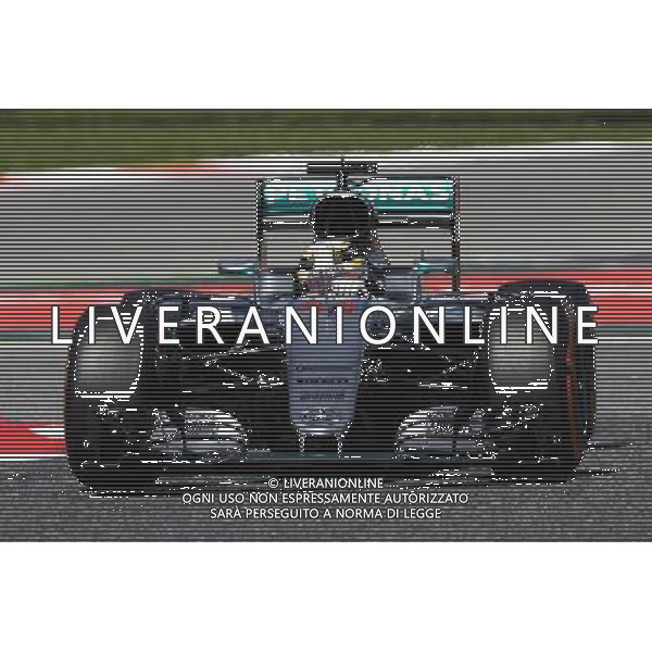Lewis Hamilton (GBR) Mercedes AMG F1 W07 Hybrid. 14.05.2016. Formula 1 World Championship, Rd 5, Spanish Grand Prix, Barcelona, Spain, Qualifying Day. AG ALDO LIVERANI SAS ONLY ITALY