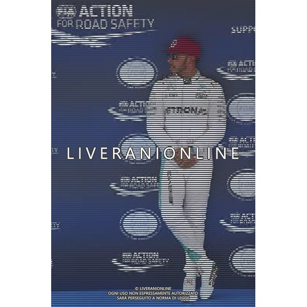 Pole for Lewis Hamilton (GBR) Mercedes Petronas AMG F1. 14.05.2016. Formula 1 World Championship, Rd 5, Spanish Grand Prix, Barcelona, Spain, Qualifying Day. AG ALDO LIVERANI SAS ONLY ITALY