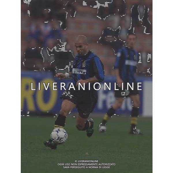 28-SETTEMBRE 2000 COPPA UEFA NELLA FOTO LUIGI DI BIAGIO AG ALDO LIVERANI SAS