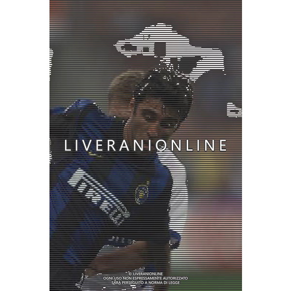 28-SETTEMBRE 2000 COPPA UEFA NELLA FOTO HAKAN SUKUR AG ALDO LIVERANI SAS