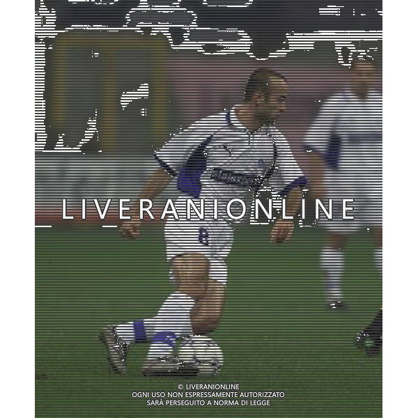 28-09-2000 INTER -RUCH CHORZOW COPPA UEFA NELLA FOTO Mamia Jikia AG ALDO LIVERANI SAS