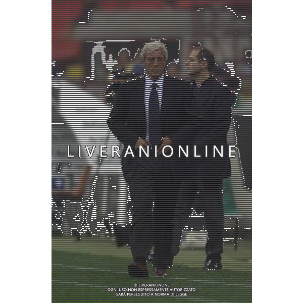 28-SETTEMBRE 2000 COPPA UEFA NELLA FOTO MARCELLO LIPPI ALLENATORE INTER AG ALDO LIVERANI SAS