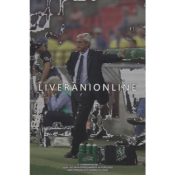 28-SETTEMBRE 2000 COPPA UEFA NELLA FOTO MARCELLO LIPPI ALLENATORE INTER AG ALDO LIVERANI SAS