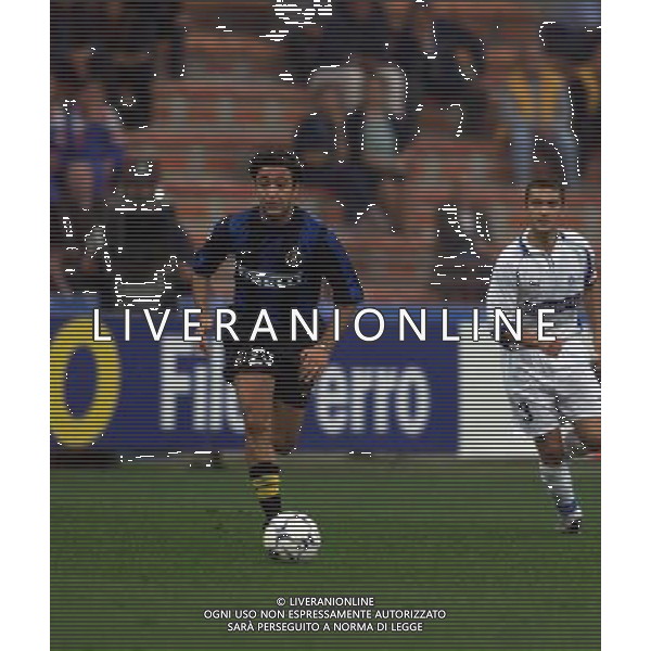 28-SETTEMBRE 2000 COPPA UEFA NELLA FOTO ALVARO RECOBA AG ALDO LIVERANI SAS