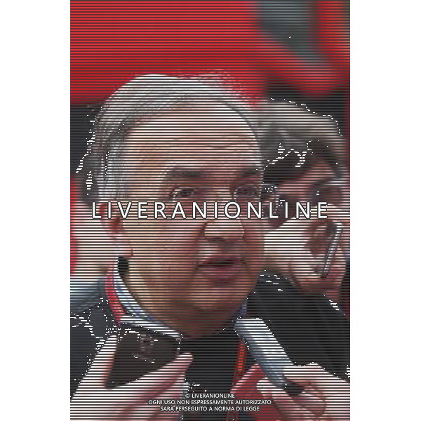 Sergio Marchionne (ITA), Ferrari President and CEO of Fiat Chrysler Automobiles. 15.05.2016. Formula 1 World Championship, Rd 5, Spanish Grand Prix, Barcelona, Spain, Race Day. AG ALDO LIVERANI SAS ONLY ITALY