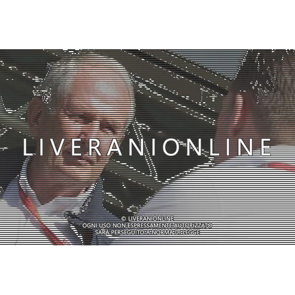 Dr Helmut Marko (AUT) Red Bull Motorsport Consultant with Jos Verstappen (NLD). 15.05.2016. Formula 1 World Championship, Rd 5, Spanish Grand Prix, Barcelona, Spain, Race Day. AG ALDO LIVERANI SAS ONLY ITALY