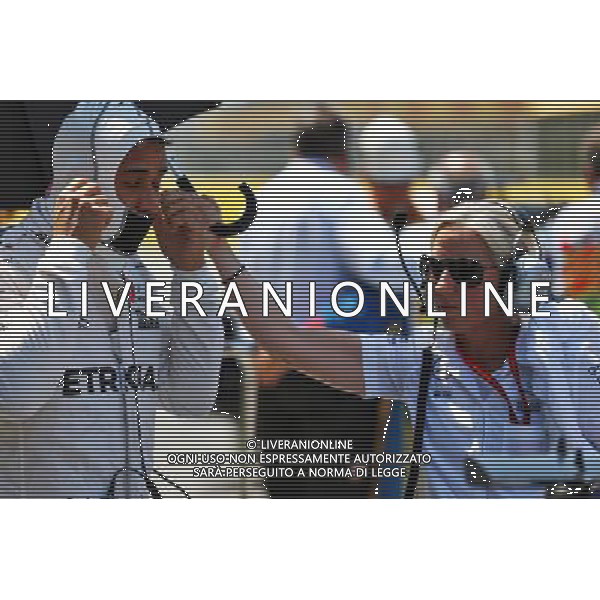 Lewis Hamilton (GBR) Mercedes AMG F1 on the grid. 15.05.2016. Formula 1 World Championship, Rd 5, Spanish Grand Prix, Barcelona, Spain, Race Day. AG ALDO LIVERANI SAS ONLY ITALY