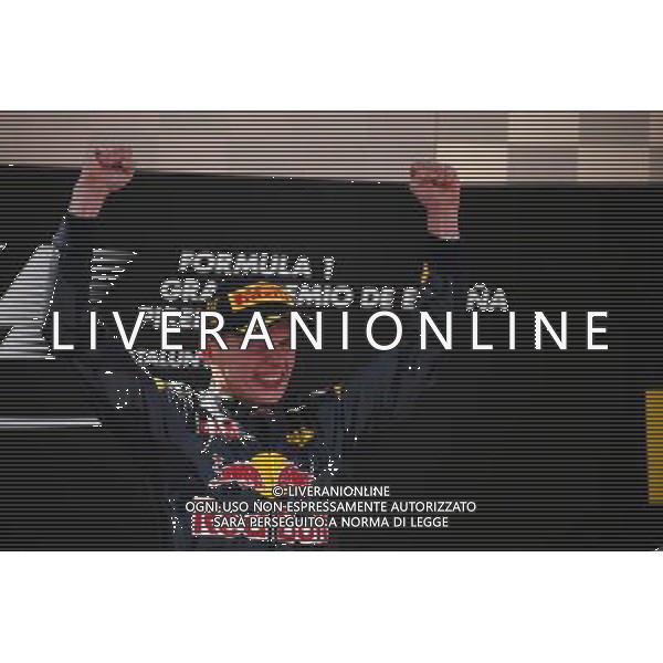 Race winner Max Verstappen (NLD) Red Bull Racing celebrates on the podium. 15.05.2016. Formula 1 World Championship, Rd 5, Spanish Grand Prix, Barcelona, Spain, Race Day. AG ALDO LIVERANI SAS ONLY ITALY
