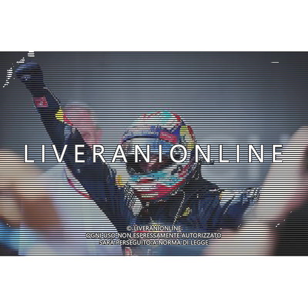 Race winner Max Verstappen (NLD) Red Bull Racing celebrates in parc ferme. 15.05.2016. Formula 1 World Championship, Rd 5, Spanish Grand Prix, Barcelona, Spain, Race Day. AG ALDO LIVERANI SAS ONLY ITALY