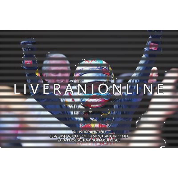 Race winner Max Verstappen (NLD) Red Bull Racing celebrates in parc ferme. 15.05.2016. Formula 1 World Championship, Rd 5, Spanish Grand Prix, Barcelona, Spain, Race Day. AG ALDO LIVERANI SAS ONLY ITALY