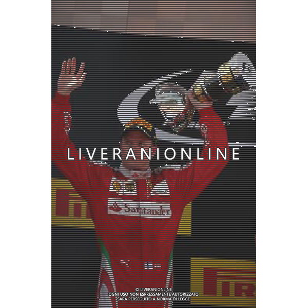 2nd place Kimi Raikkonen (FIN) Scuderia Ferrari SF16-H. 15.05.2016. Formula 1 World Championship, Rd 5, Spanish Grand Prix, Barcelona, Spain, Race Day. AG ALDO LIVERANI SAS ONLY ITALY