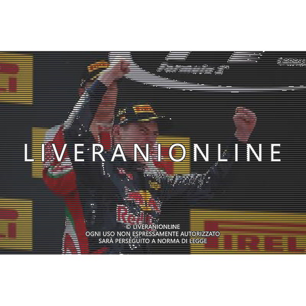 1st place Max Verstappen (NLD) Red Bull Racing RB12. 15.05.2016. Formula 1 World Championship, Rd 5, Spanish Grand Prix, Barcelona, Spain, Race Day. AG ALDO LIVERANI SAS ONLY ITALY