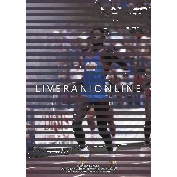 RETROSPETTIVA CARL LEWIS ATLETICA NELLA FOTO CARL LEWIS AG ALDO LIVERANI SAS