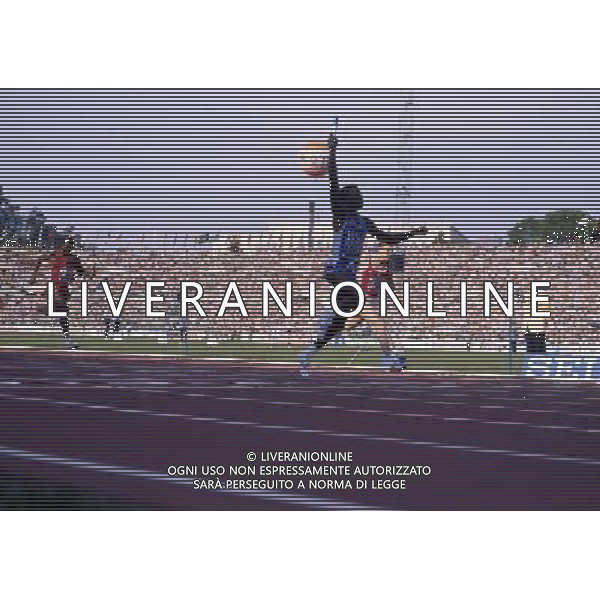 RETROSPETTIVA CARL LEWIS ATLETICA NELLA FOTO CARL LEWIS AG ALDO LIVERANI SAS