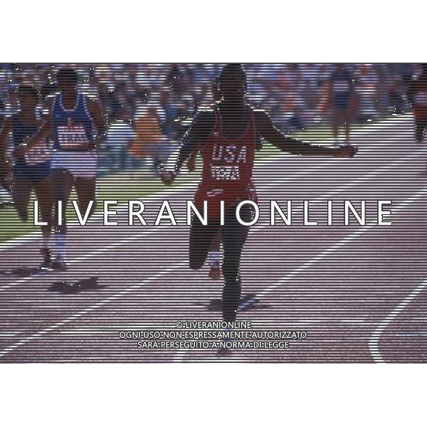 RETROSPETTIVA CARL LEWIS ATLETICA NELLA FOTO CARL LEWIS AG ALDO LIVERANI SAS