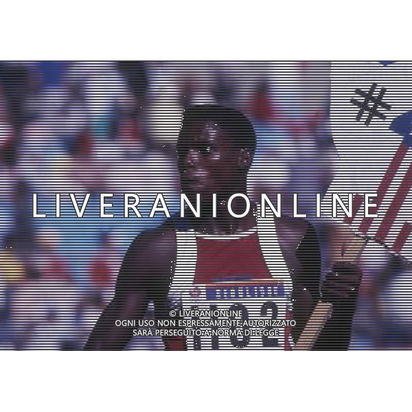 RETROSPETTIVA CARL LEWIS ATLETICA NELLA FOTO CARL LEWIS AG ALDO LIVERANI SAS